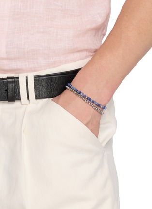 Figure View - Click To Enlarge - THOMPSON OF LONDON - Beaded Chain Bracelet 