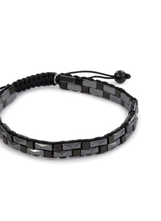 Detail View - Click To Enlarge - THOMPSON OF LONDON - Hemat Cord Bracelet 