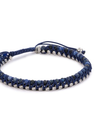 Detail View - Click To Enlarge - THOMPSON OF LONDON - Beaded Cord Bracelet 