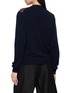 Back View - Click To Enlarge - PRADA - Argyle V-Neck Knit Cardigan