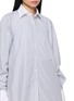  - PRADA - Striped Wide Cuff Shirt