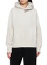 PRADA Crystal Logo Embellished Hoodie