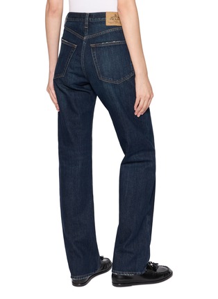 Back View - Click To Enlarge - PRADA - Straight-Leg Denim Trousers