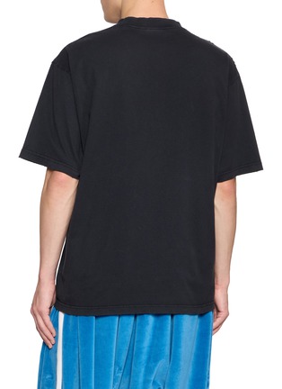 Back View - Click To Enlarge - BALENCIAGA - Graphic T-Shirt