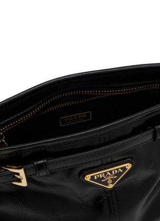 Detail View - Click To Enlarge - PRADA - Square Bonnie Belt Leather Shoulder Bag
