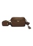 PRADA Camera Nylon Leather Bag