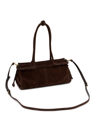 Detail View - Click To Enlarge - PRADA - Medium Bonnie Belt Suede Shoulder Bag