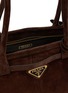 Detail View - Click To Enlarge - PRADA - Medium Bonnie Belt Suede Shoulder Bag