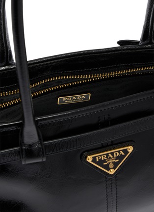 Detail View - Click To Enlarge - PRADA - Medium Bonnie Belt Leather Bag