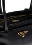 Detail View - Click To Enlarge - PRADA - Medium Bonnie Belt Leather Bag