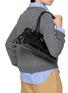 Figure View - Click To Enlarge - PRADA - Medium Bonnie Belt Leather Bag