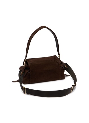 Detail View - Click To Enlarge - PRADA - Medium Explore Suede Bag