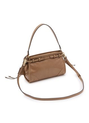 Detail View - Click To Enlarge - PRADA - Square Bonnie Belt Leather Shoulder Bag