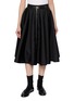 PRADA Re-Nylon Zip Front A-Line Midi Skirt