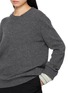  - PRADA - Wide Cuff Crewneck Knit Sweater