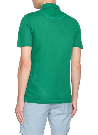 Back View - Click To Enlarge - SUNSPEL - Riviera Cotton Polo Shirt