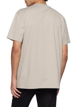 Back View - Click To Enlarge - SUNSPEL - Midweight Riviera Cotton Crewneck T-Shirt