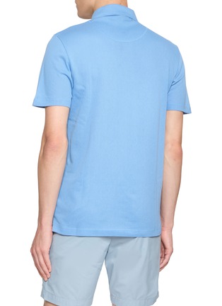 Back View - Click To Enlarge - SUNSPEL - Riviera Cotton Polo Shirt