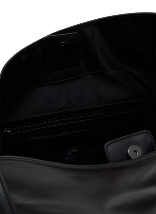 Detail View - Click To Enlarge - DISCORD YOHJI YAMAMOTO - Medium Profile Leather Tote Bag