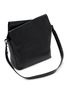 Detail View - Click To Enlarge - DISCORD YOHJI YAMAMOTO - Large Crown Leather Shoulder Bag