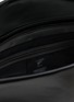 Detail View - Click To Enlarge - DISCORD YOHJI YAMAMOTO - Large Crown Leather Shoulder Bag