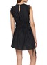 Back View - Click To Enlarge - KIKA VARGAS - Hannita Mini Dress