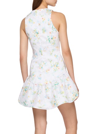 Back View - Click To Enlarge - KIKA VARGAS - Birgit Sleeveless Mini Dress