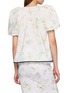Back View - Click To Enlarge - KIKA VARGAS - Harpa Floral V-neck Top