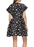 Back View - Click To Enlarge - KIKA VARGAS - Billie V-neck Mini Dress