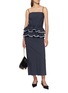Figure View - Click To Enlarge - KIKA VARGAS - Alanna Cotton Midi Dress
