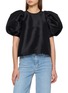 KIKA VARGAS Lotta Puffed Sleeves Top