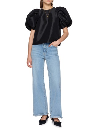 Figure View - Click To Enlarge - KIKA VARGAS - Lotta Puffed Sleeves Top