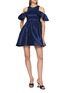 Figure View - Click To Enlarge - KIKA VARGAS - Alexia Cold Shoulder Mini Dress