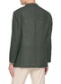 Back View - Click To Enlarge - RING JACKET - Single Breasted Textured Wool Blazer