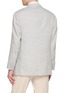 Back View - Click To Enlarge - RING JACKET - Single Breasted Melange Blazer
