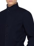  - RING JACKET - Single Breasted Textured Wool Jacket