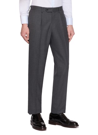 Detail View - Click To Enlarge - RING JACKET - Single Breasted Wool Suit