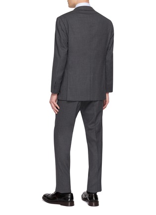 Back View - Click To Enlarge - RING JACKET - Single Breasted Wool Suit