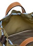 Detail View - Click To Enlarge - CUBA LAB - Habanera Trek Canyon Leather Raffia Bucket Bag