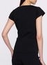 Front View - Click To Enlarge - SKIMS - Refined Knit Scoop Neck T-Shirt