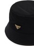 Detail View - Click To Enlarge - PRADA - Enamelled Logo Re-Nylon Bucket Hat