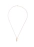 AVGVST Garden Shovel 14K Gold Rhodium Plated Sterling Silver Necklace