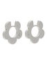 AVGVST X J.Kim Rhodium Plated Silver Embrace Petal Hoops