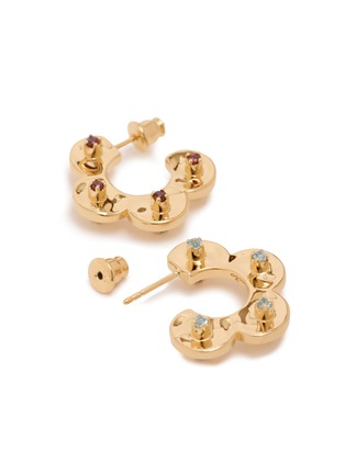 Detail View - Click To Enlarge - AVGVST - X J.Kim Tube Embrace Petal Hoops