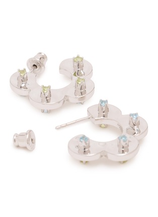 Detail View - Click To Enlarge - AVGVST - X J.Kim Tube Embrace Petal Hoops