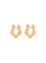 AVGVST X J.Kim Small 14K Gold Plated Silver Embrace Petal Hoops