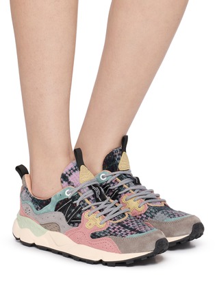 Figure View - Click To Enlarge - FLOWER MOUNTAIN - Yamamo 3 Women's Sneakers