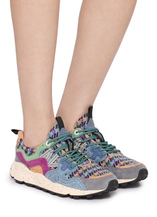 Figure View - Click To Enlarge - FLOWER MOUNTAIN - Yamano 3 Women's Sneakers