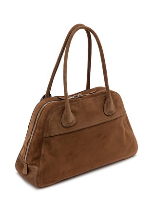 Detail View - Click To Enlarge - MIU MIU - Medium Vivant Suede Leather Shoulder Bag