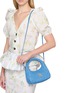 Front View - Click To Enlarge - MIU MIU - Wander Matelassé Leather Hobo Bag